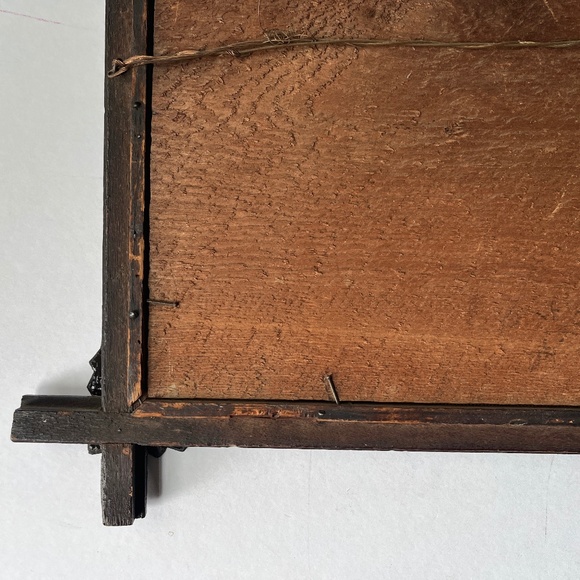 VTG No Place Like Home Embroidered Victorian Frame Needlepoint Oz Inspiration - Picture 12 of 16